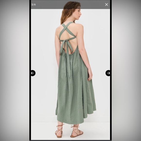 Free People Soft Green maxi dress - Picture 6 of 6